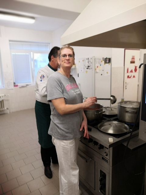 Mateřská škola Kralupy-učíme se vařit v konvektomatu 